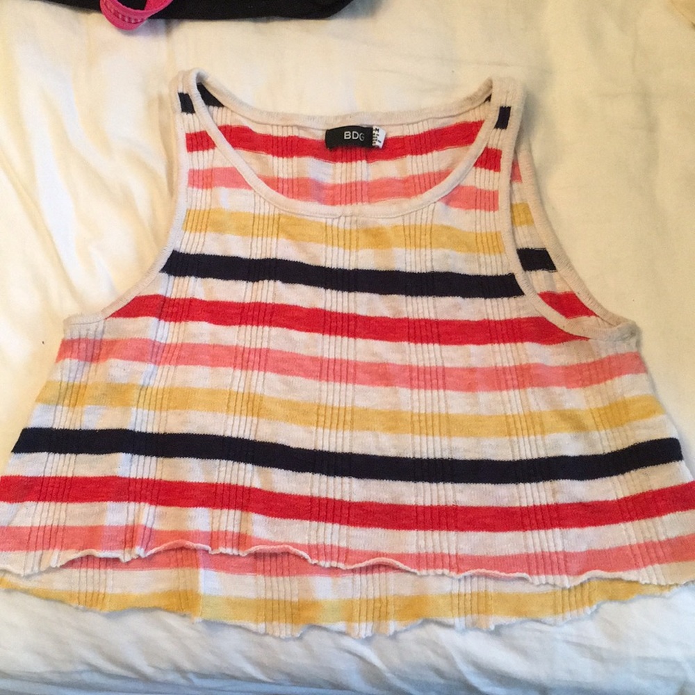 Flowy striped tank